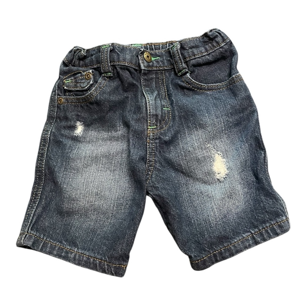 Toddler Boy Premium Destructed Shorts